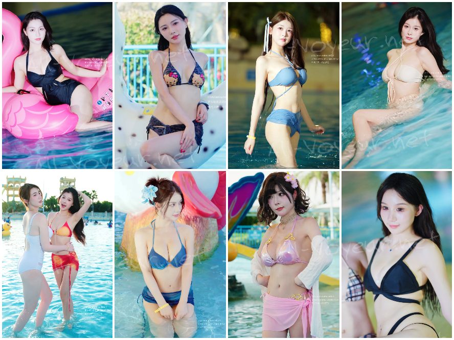 【阿拉的海水乐园】2025年比基尼泳装都是极品网红美女[1080P高清版35V]