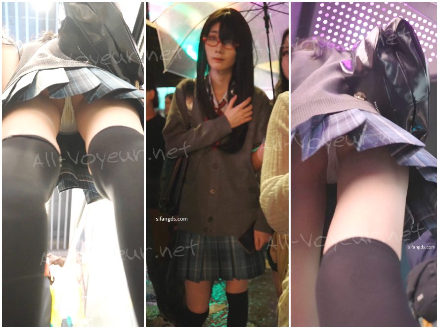 喜欢豹纹的小姐姐..豹纹发圈搭配豹纹骚窄内逛街