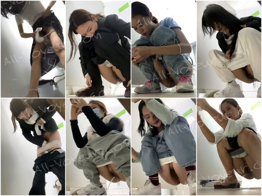 中国の一流トイレカメラマンが、教員養成大学の女子トイレに忍び込み、携帯型カメラで女性たちの排尿シーンを盗撮した。スリッパを履いていた女子トイレの一人に近づきすぎたため、発見されてしまった。