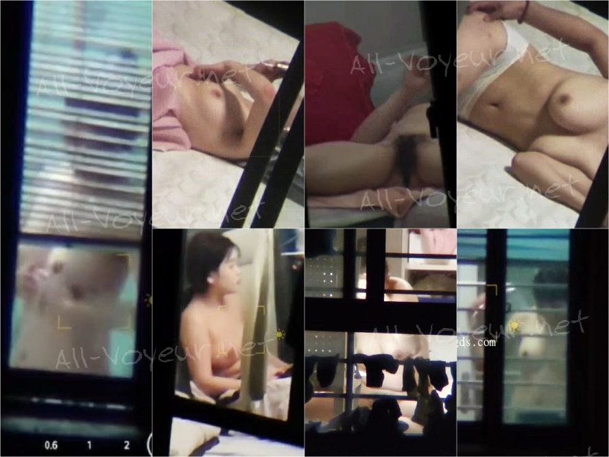 【窗外偷拍】手机望远镜偷拍居家日常 啪啪 洗澡