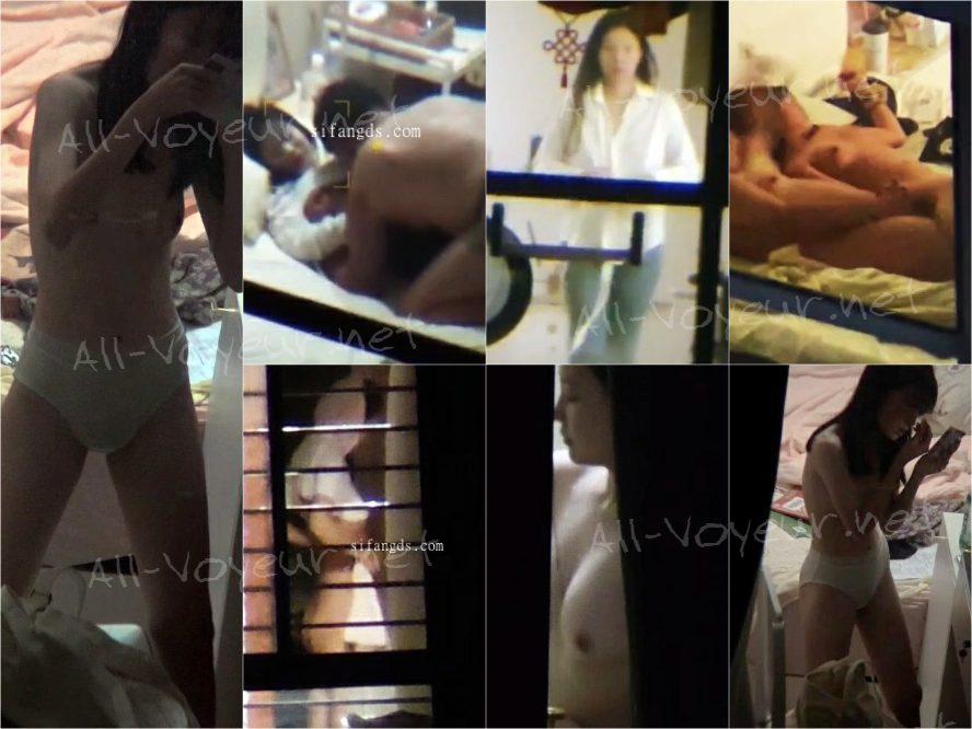 【窗外偷拍】手机望远镜偷拍居家日常 啪啪 洗澡