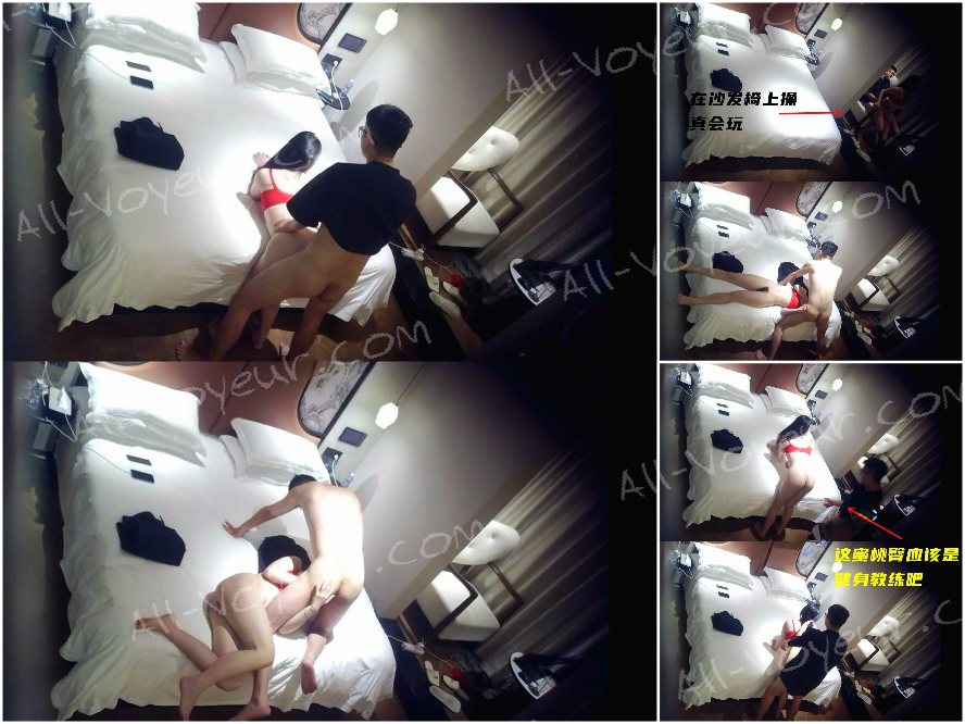 天岩ブティックのホテル隠し撮り❤️39号室の細い腰と桃尻の美人が変態セックスを楽しむ