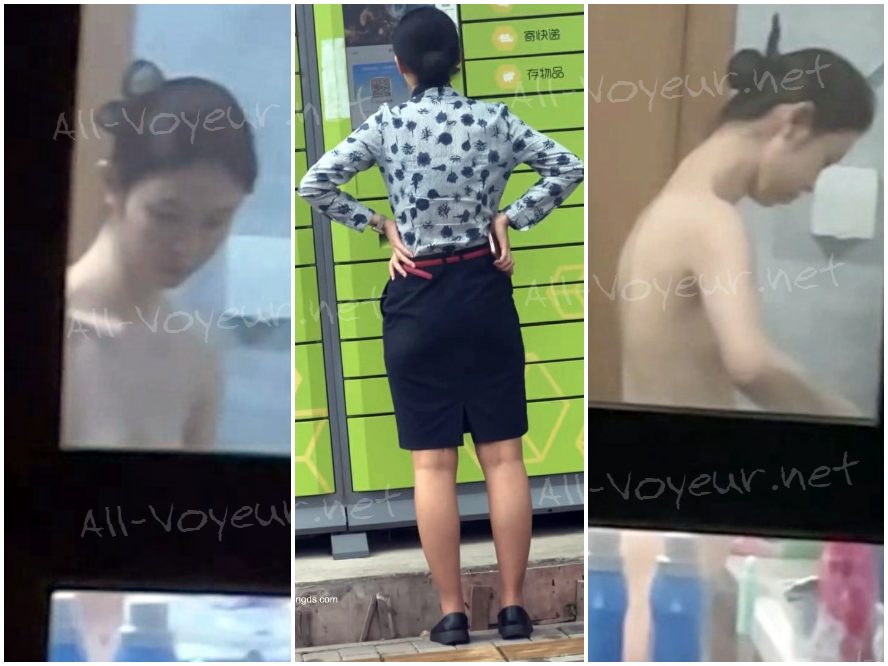 複数の客室乗務員がシャワーを浴びたり着替えたりする様子を宿舎の外から密かに撮影された。