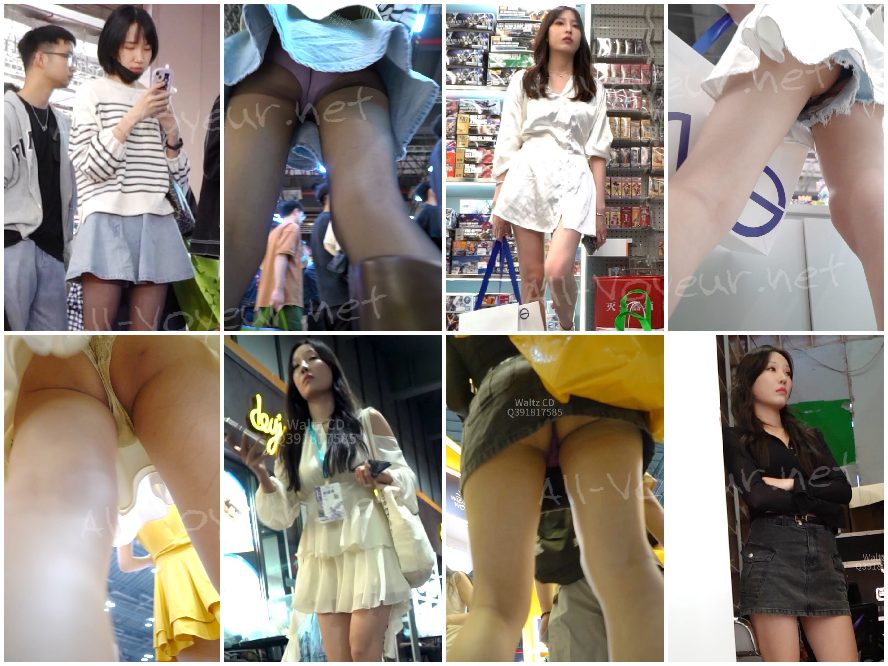 【精品CD合集】华尔兹2023街拍CD完整版大合集❤️各种美女内裤大腿屁股特写镜头