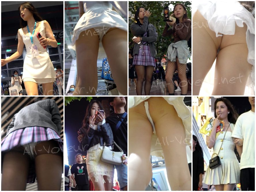 【精品CD合集】华尔兹2023街拍CD完整版大合集❤️各种美女内裤大腿屁股特写镜头