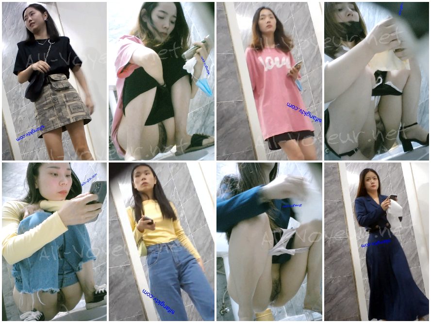 【应求补档】⭐隔墙有眼⭐⭐原创厕拍⭐⭐⭐妙龄白裙女神换装闪亮登场11V