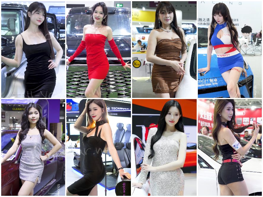 ネットの人気モデルたちのストッキング姿の長い脚の比較