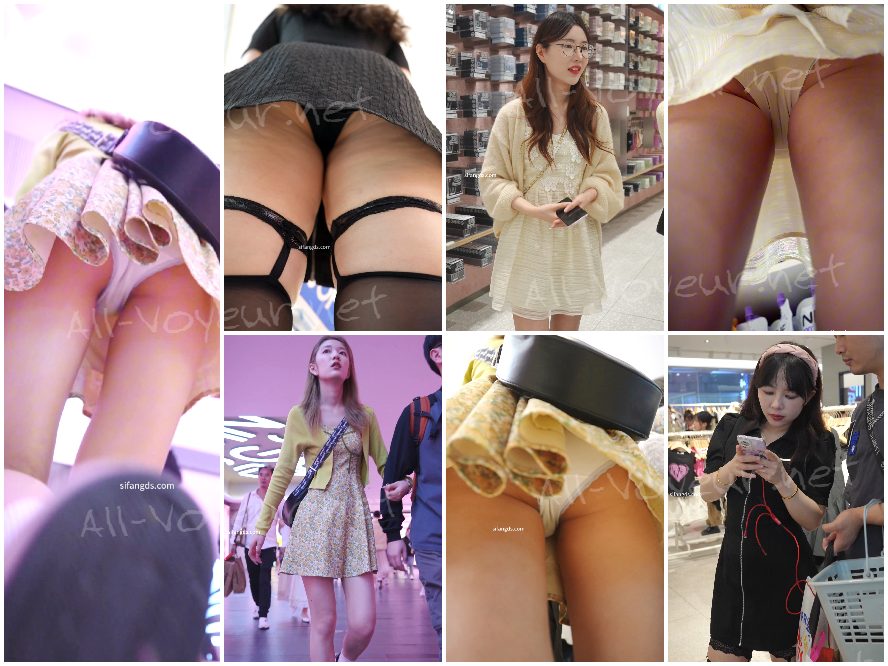 ボディコンスカートをはいた女性が下着を着けずにバーに行き、エレベーターを待っている間に足を広げた姿で写真に撮られた。