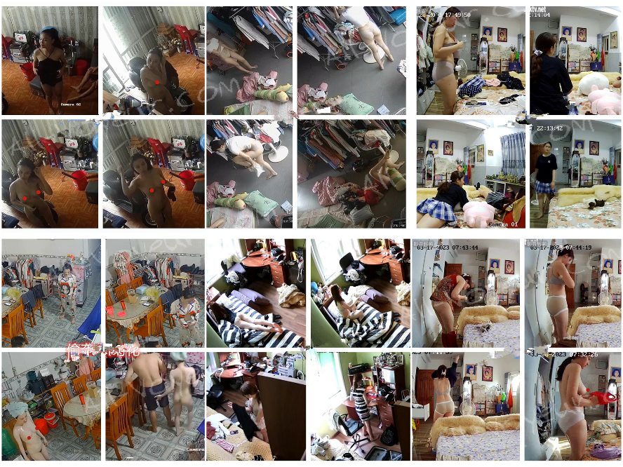 【ハッキングカメラ】最新セレクション✅ 自宅で着替える際の日常的な衣装の不具合集