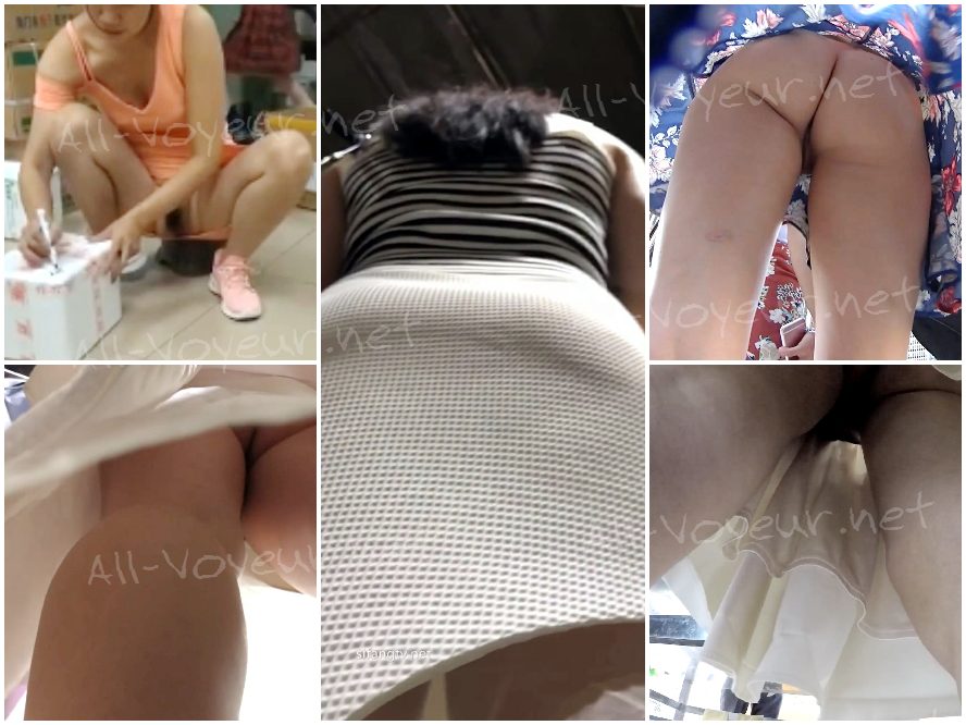 珍しいノーパンシリーズ❤️ノーパン露出外陰部+真空透明下着+セクシー下着+中空下着+Tバック下着+露出した胸などセクシーな外陰部と陰毛コレクション