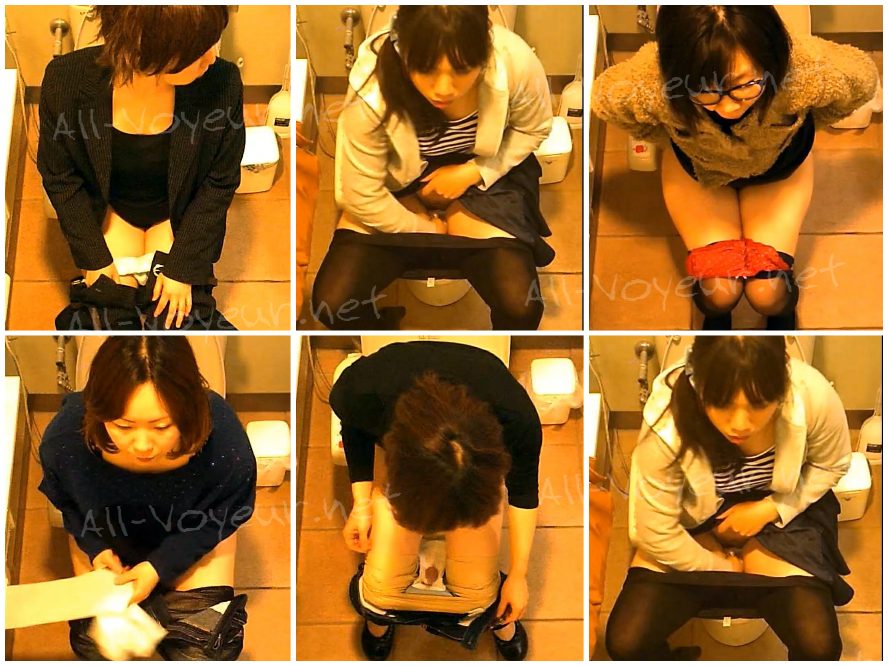 女性たちの洋式お手洗い 10(デパート編)