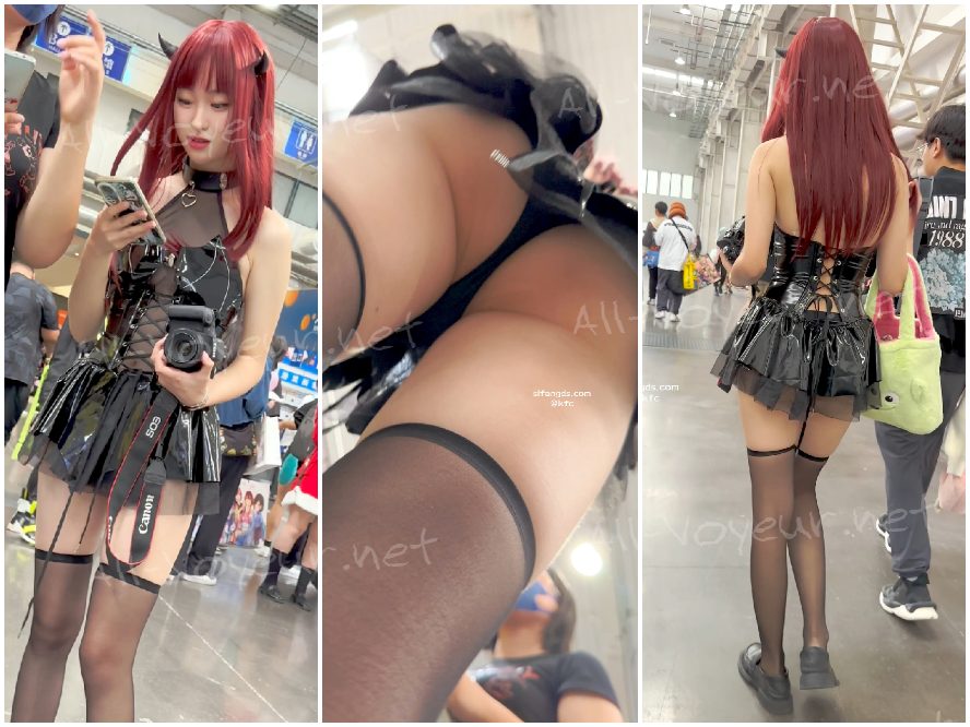 かわいくて愛らしい女の子の 2 つのコレクション: 半透明の裏地が付いたシースルーのグレーのストッキングと、ピンクの裏地が付いた膝上までの白いストッキング。