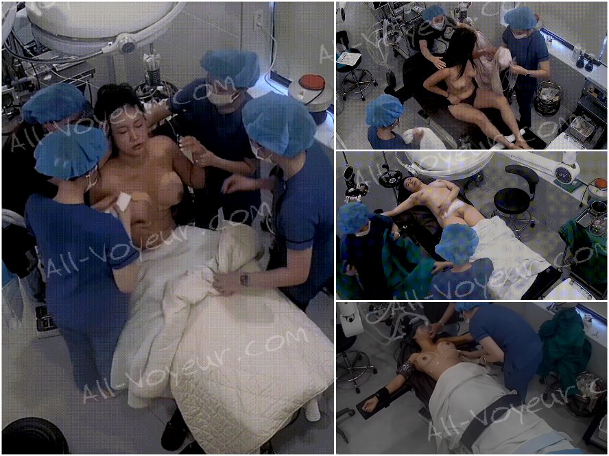 新たな流出映像❤️ ハッカーが美容整形病院の手術室の防犯カメラに侵入し、豊胸手術や豊尻手術を受ける女性たちの様子を盗撮しました。そのスピードは実に驚異的でした。