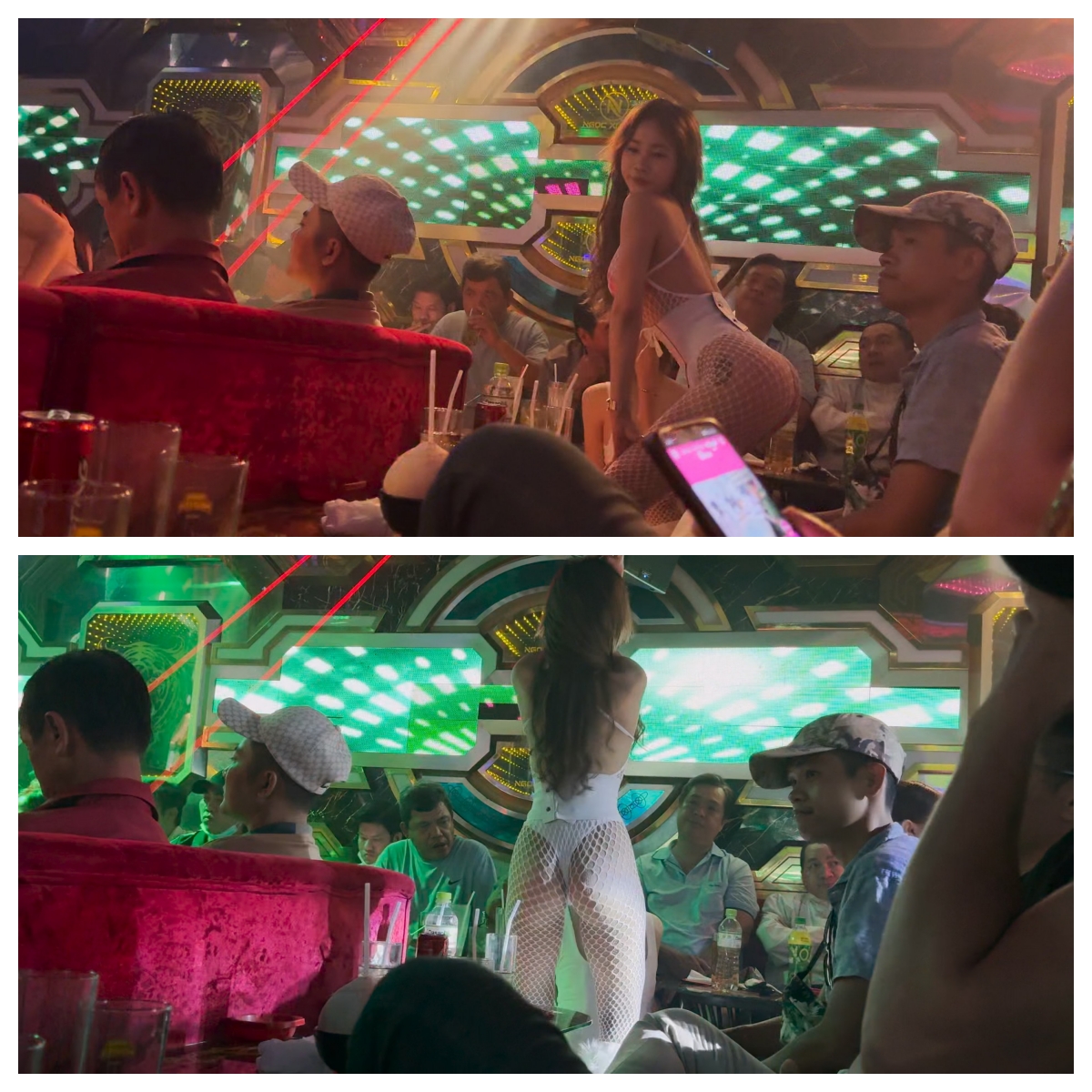 【ベトナムナイトクラブ18】生ストリップショー、複数のクローズアップアングルで大ボリュームのエピソード。