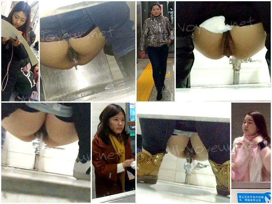 この男は、地下鉄の公衆トイレで女性たちを盗撮するために、とんでもないことをしました。彼は、トイレを利用する数え切れないほどの女性たちを記録し、顔や全身まで撮影することに成功しました。本当にすごい！