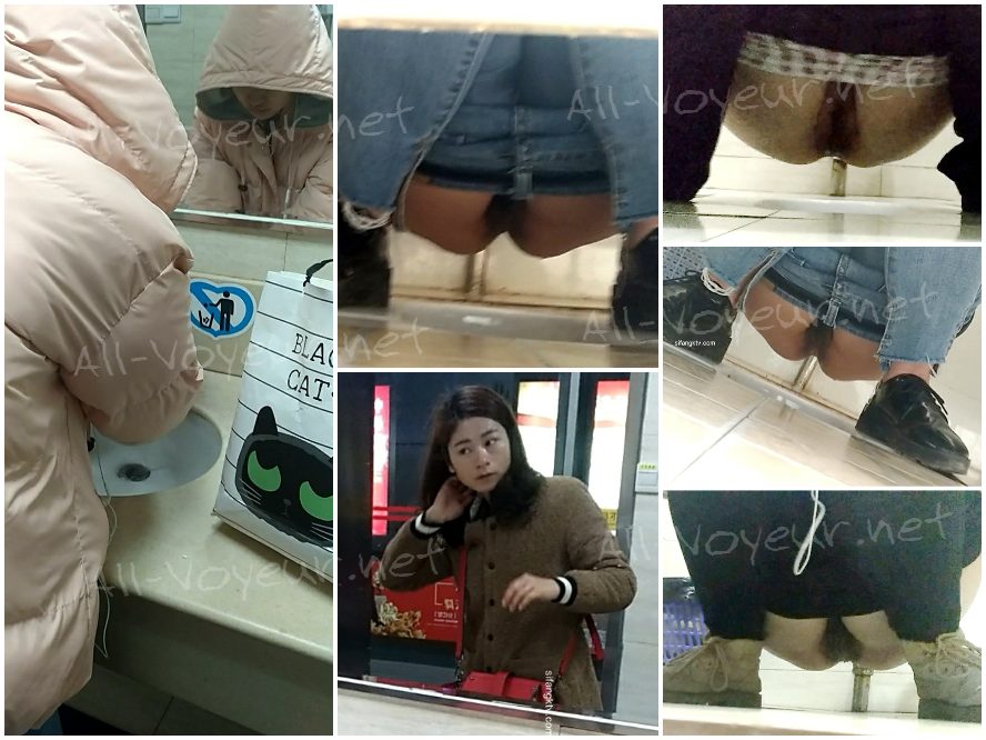 この男は、地下鉄の公衆トイレで女性たちを盗撮するために、とんでもないことをしました。彼は、トイレを利用する数え切れないほどの女性たちを記録し、顔や全身まで撮影することに成功しました。本当にすごい！