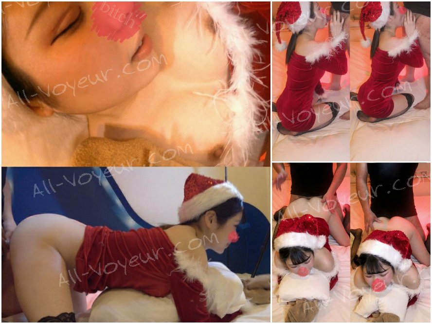 ワケアリ期間限定【高画質4K映像】超ビジュ最強！テク最強！キャバ嬢！！サンタコスがエロ過ぎ！Angle①-③