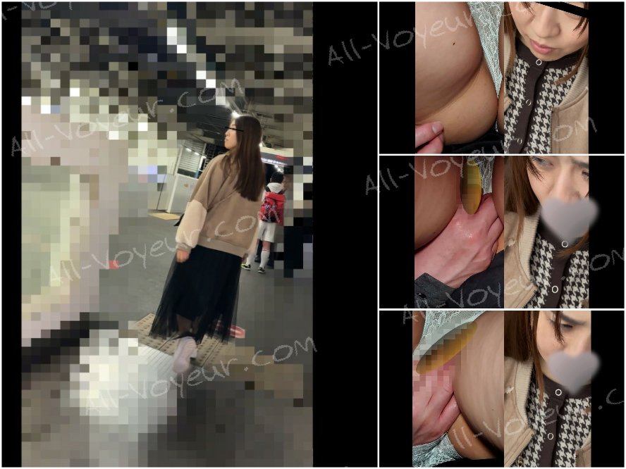 [乗車記録159/撮高:A+++]自ら思考を停止させた高潔なインテリ美女。