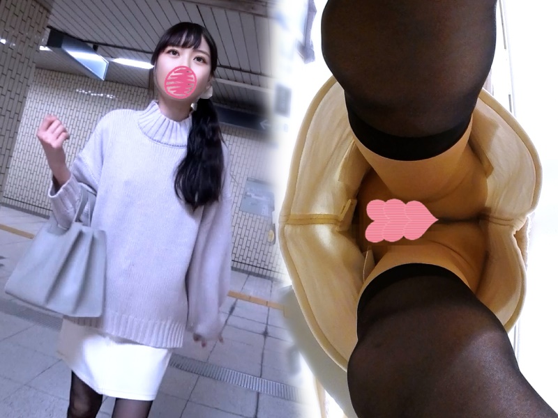 【ノーパン探訪】清純系お姉さんのスカートの中の秘密！