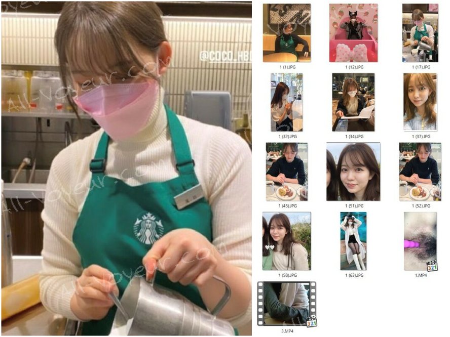 スタ〇バックスのバリスタとして活躍するエッチに喘ぐ最高の美女