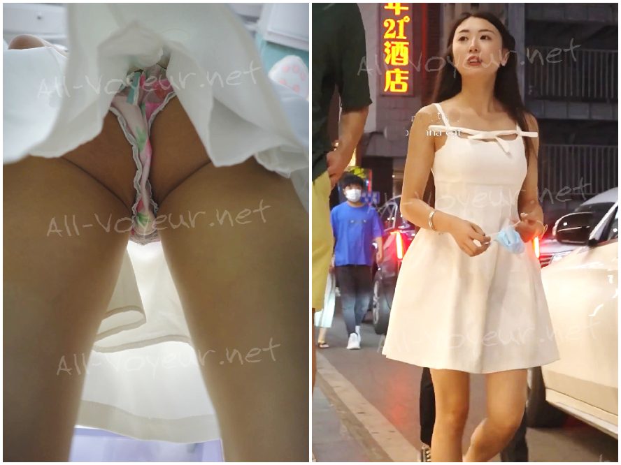 サンドレスを着た可愛くて愛らしい女の子