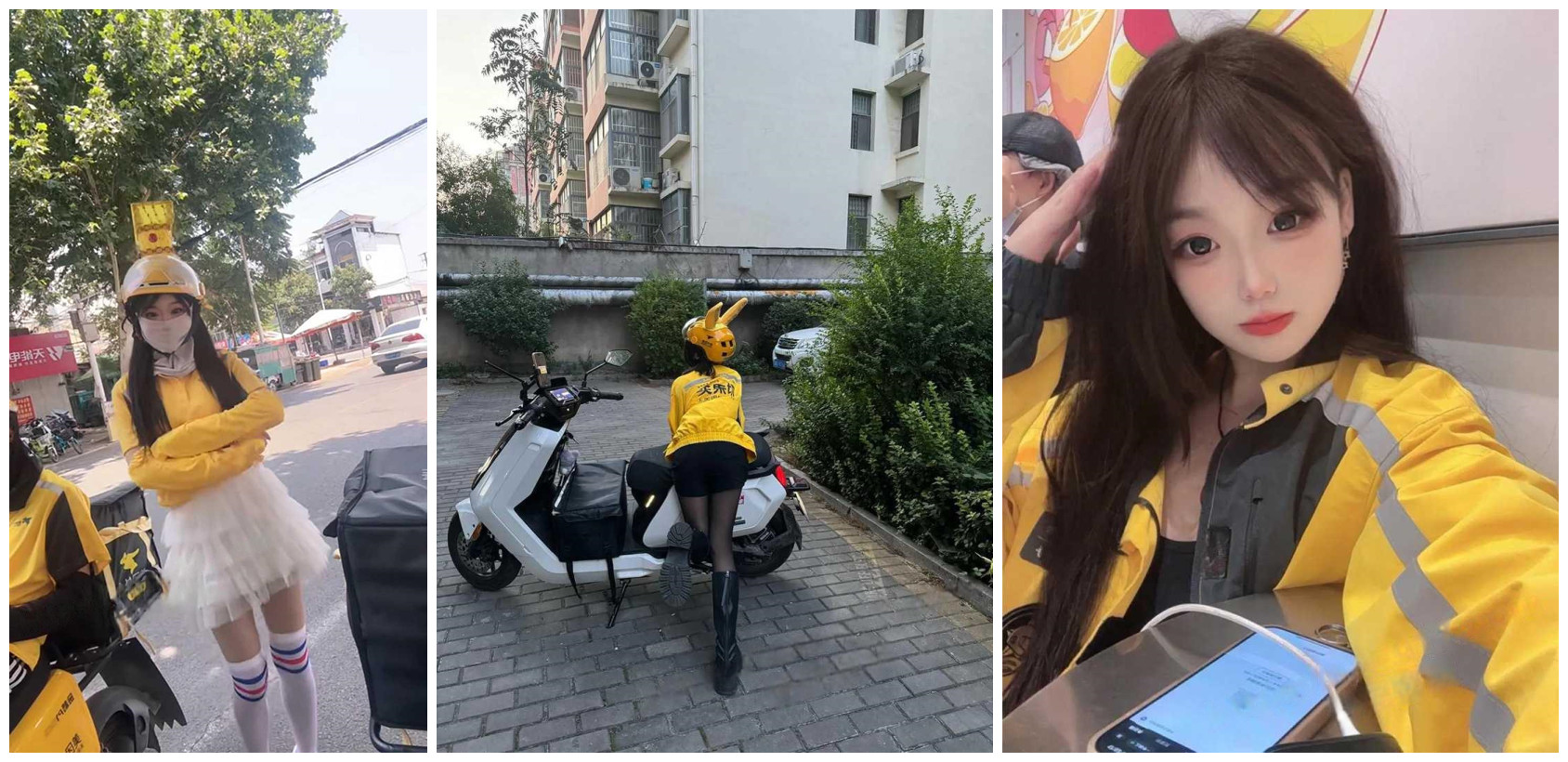 Douyinで最も美しい女性フードデリバリードライバー、宋小牛（ソン・シャオニウ）が、ライブ配信中に売春行為をしていたところを撮影された。彼女は10万元を要求し、大金使いに利用されていた。6分55秒に及ぶ露骨な動画の全編が流出した。