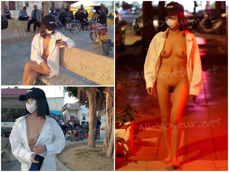 大胆露出で通行人を無視して大暴れ（８）【某家オリジナル版】