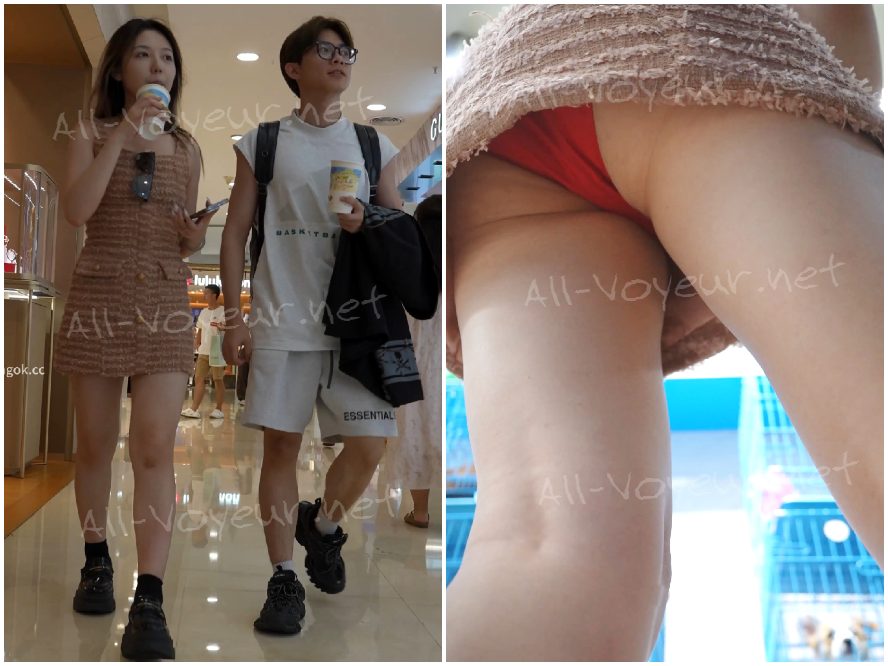 白いドレスを着て、ぴったりとしたTバックを履いた若い女性...カメラの前に座り、下着が露出しています...ローアングルCD