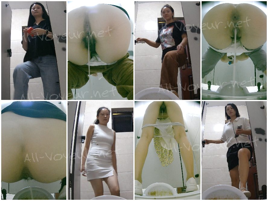 編み物工場シリーズの最新トイレ写真10セットが大集合❤透かしなしのオリジナルファイルで価値大です。