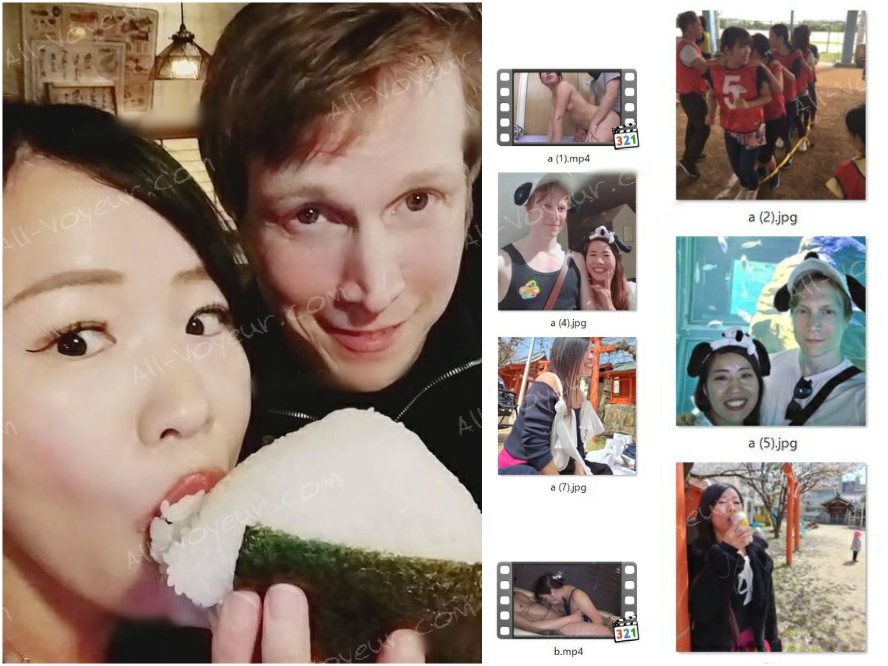 特典あり　日本女性は白人とのカップルとなり、以前はパコパコ大好きなスケベ女だった。