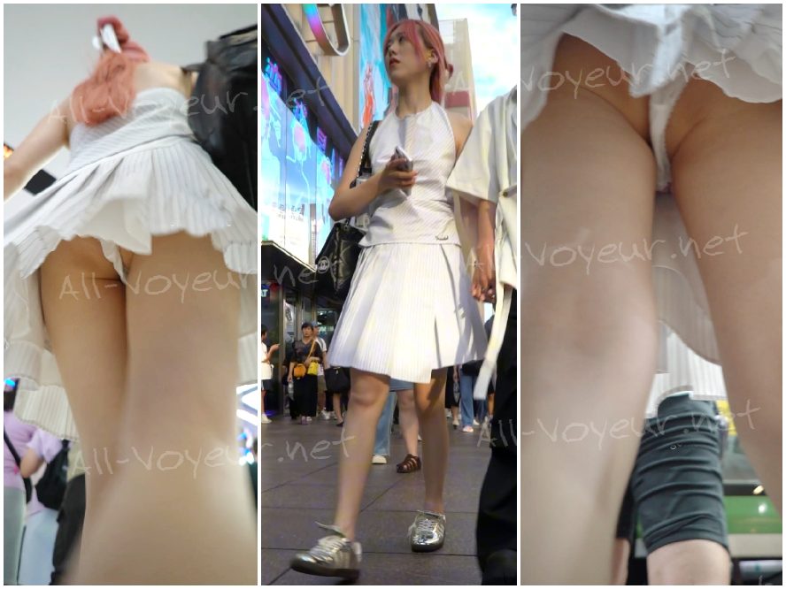 ワルツ2024シリーズ - パート3：ピンクの髪と白いドレス