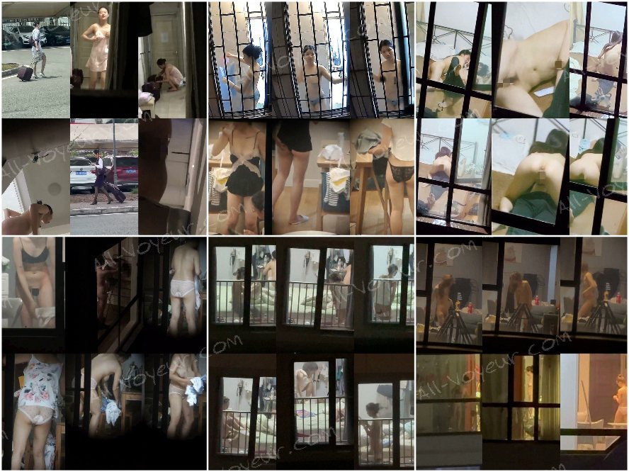 3月に流出した最新のプライベート写真❤️ 速報：【客室乗務員】パパラッチが窓越しに複数の客室乗務員の毎日のシャワーと着替えを撮影 - シーズン3