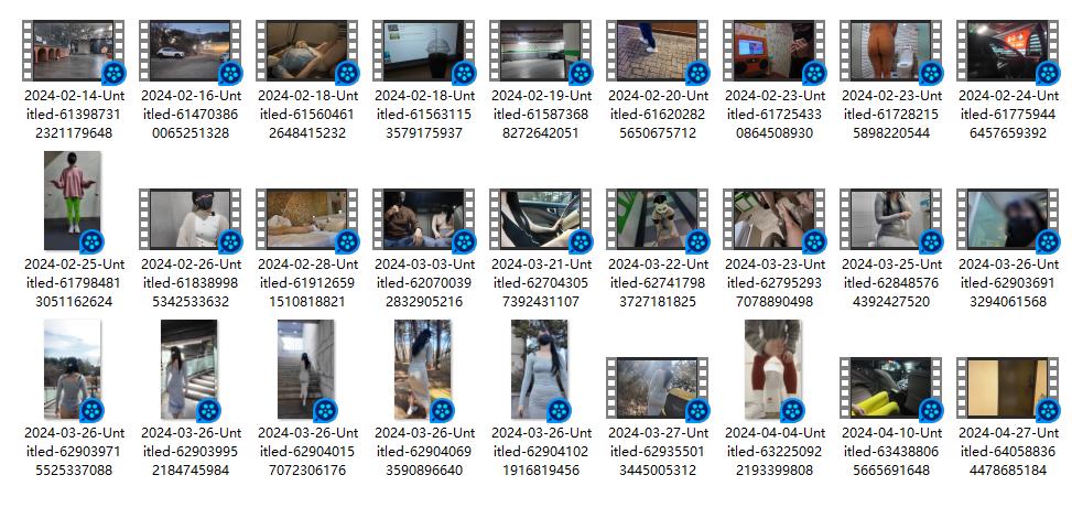 ✅桃のような形のお尻を屋外で露出してシュガーダディを誘惑、様々な公共の場所でオーラルセックス（パート2）