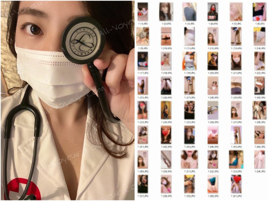 個人撮影　りゅーしゅつ　えっちなパイパンナースの欲求不満セックス＆自撮り