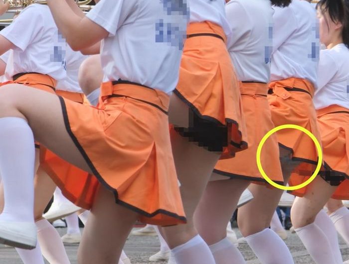 【4Kダンス】履き忘れ？！超レア！！超有名吹奏楽部のかわい子ちゃんの生P