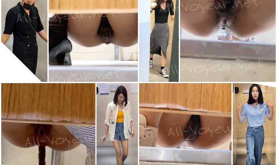 病院と高級オフィスビルでの無許可撮影。ホワイトカラーの会社員、若い女性、既婚女性など22人。[あるアパートからのオリジナルバージョン]