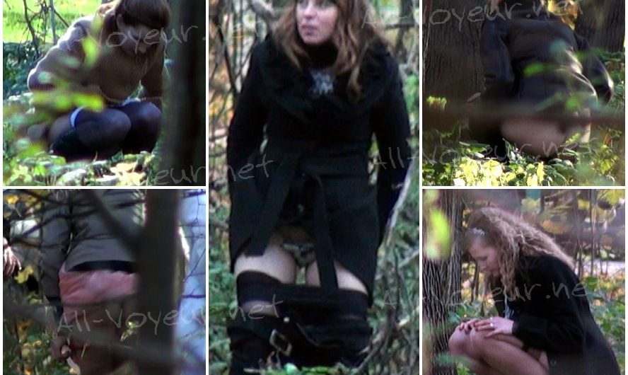 Girls Pee in The Park 1-3