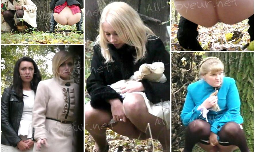 Girls Pee in The Park 5-6