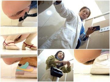【KZエピソード5 トイレ撮影】様々な美女たちのダブルレンズWC撮影