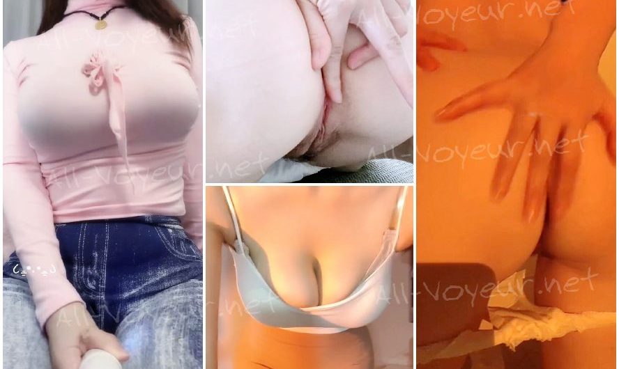 快手巨乳の尻軽女、巨根、自慰シーン、うめき声​、ストッキングと制服のヌードダンス[あるウェブサイトからのオリジナルバージョン]。
