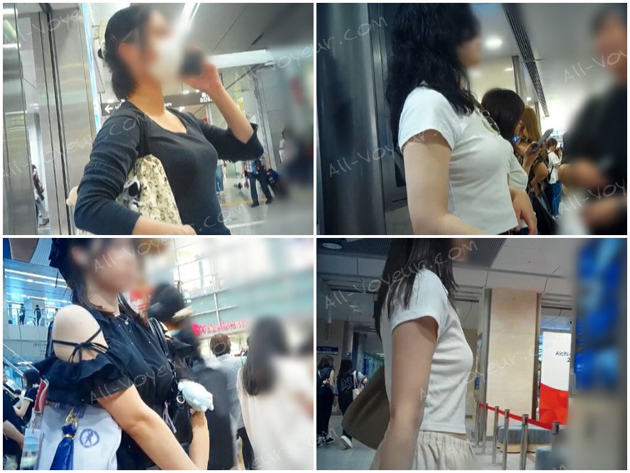 ツンと上向きに反り返る美巨乳をパンパンに膨らませて待ち合わせする清楚系クビレ美人女子大生のたまらない卑猥ボディなど