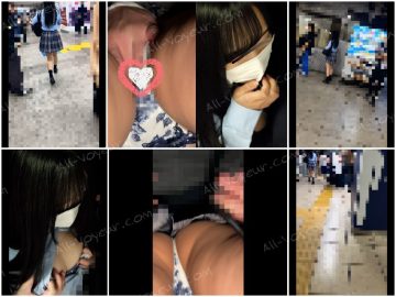 [乗車記録179] ロング黒髪・清楚系巨乳現役個体