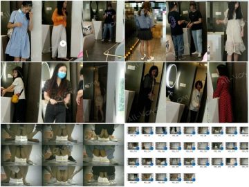【極上トイレ盗撮】洋食店にて、行き交う若い女性の「若々しい秘所」を至近距離からクローズアップ❤️アンダーヘアが極めて薄い若い娘の股間を、穴に突っ込んで何度も何度も擦りまくる