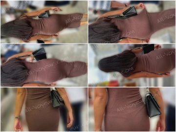 【再販】長尺！エロい体した港区女子のTバックのPライン浮き浮き動画(/ω＼)